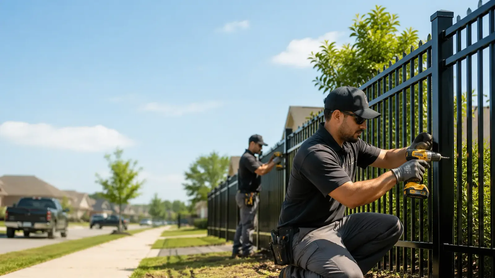Metal Fence Installation in Grantville, KS